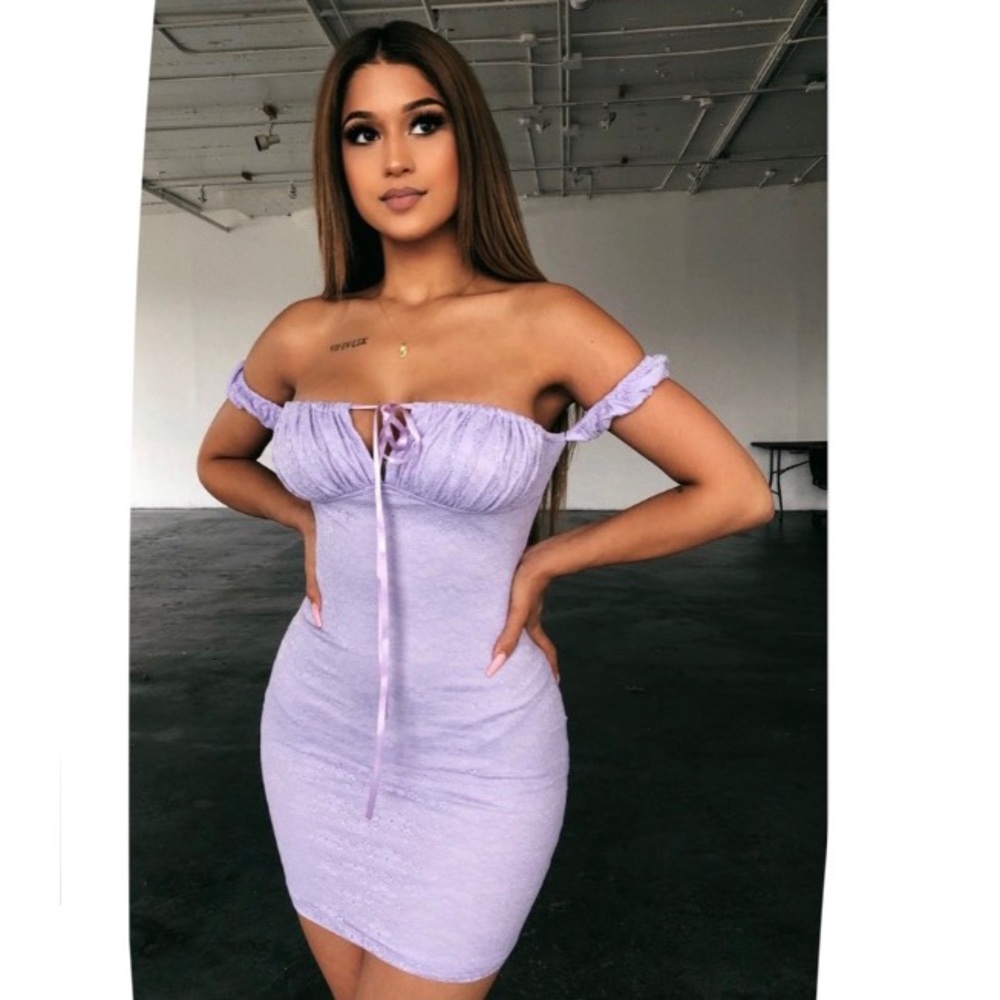 Lavender dress 2019 seasonal trend